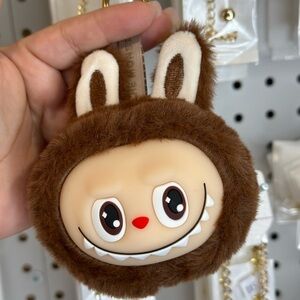 Brown Monster Plush Keychain